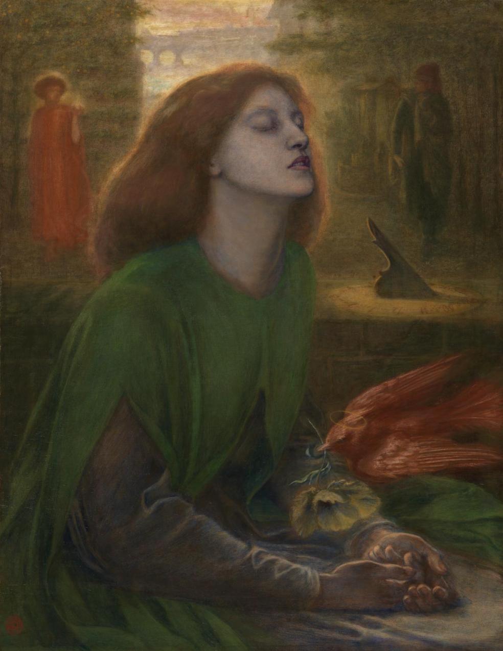 Beata Beatrix c.1864-70 by Dante Gabriel Rossetti 1828-1882